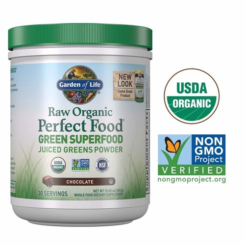 Garden of Life GoL Raw Organic Perfect Food, Chocolate, 11.9oz. Garden of Life GoL Raw Organic Perfect Food, Chocolate, 11.9oz.