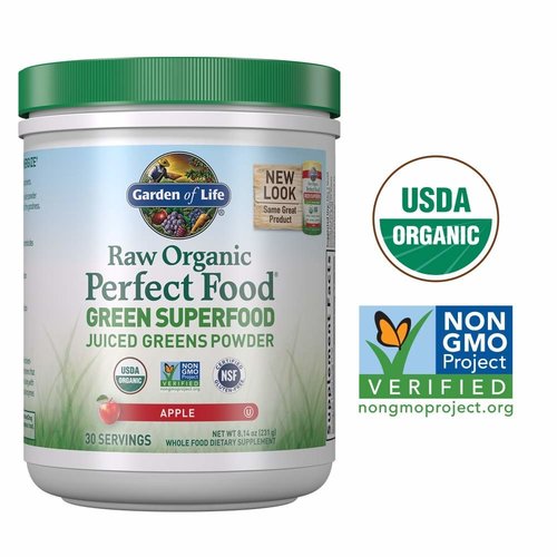 Garden of Life GoL Raw Organic Perfect Food, Apple, 8.3oz. Garden of Life GoL Raw Organic Perfect Food, Apple, 8.3oz.