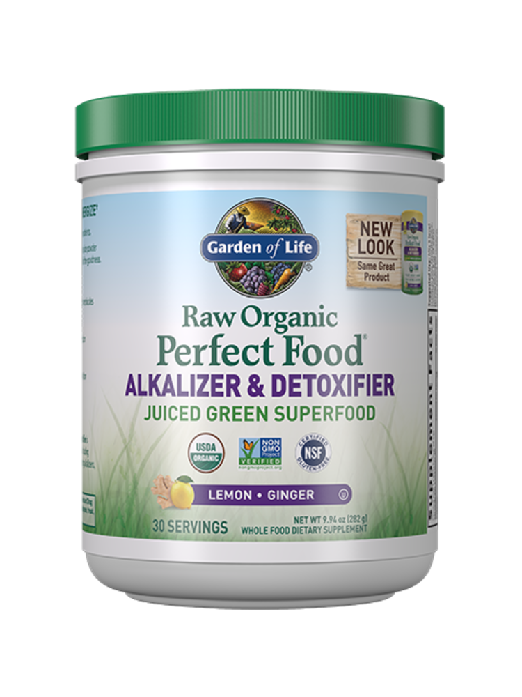 Garden of Life GoL Raw Organic Perfect Food, Alkalizer & Detoxifier, 10.1oz.