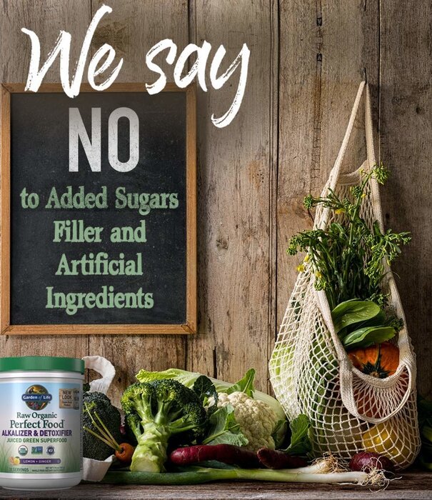 Garden of Life GoL Raw Organic Perfect Food, Alkalizer & Detoxifier, 10.1oz.