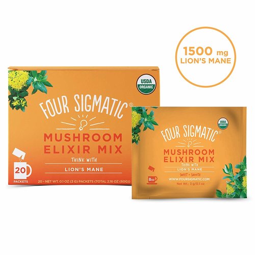 FOUR SIGMATIC Four Sig Mush Elixir, Lion's Mane, THINK, Org, 20ct.