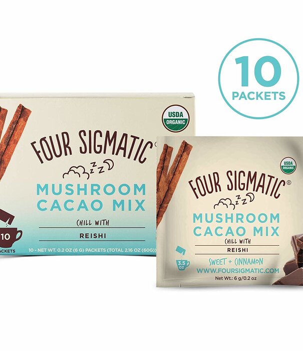 FOUR SIGMATIC Four Sigmatic Hot Cacao Mix, Reishi, CALM, Org, 10ct