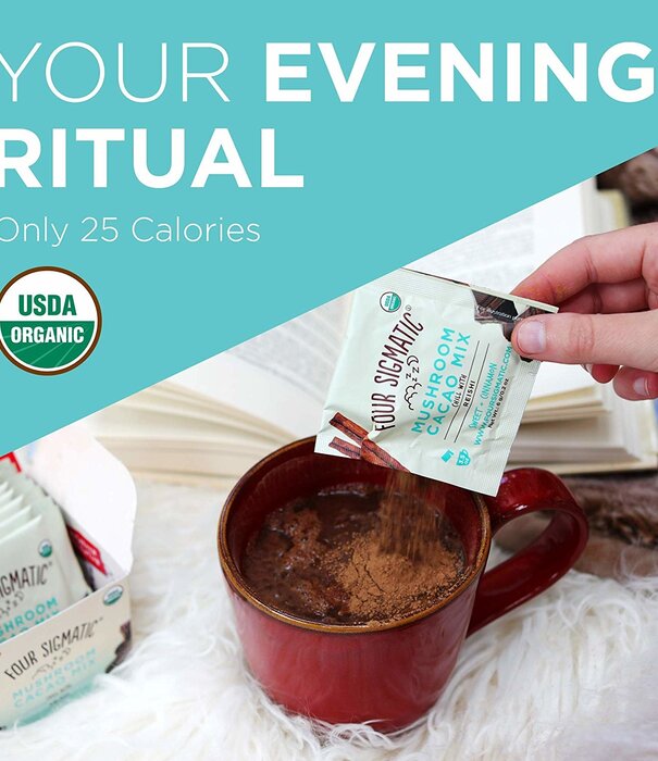 FOUR SIGMATIC Four Sigmatic Hot Cacao Mix, Reishi, CALM, Org, 10ct