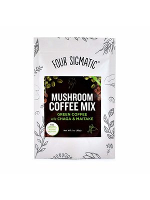 FOUR SIGMATIC Four Sigmatic Mushroom Green Coffee, Chaga & Maitake, 1oz Instant