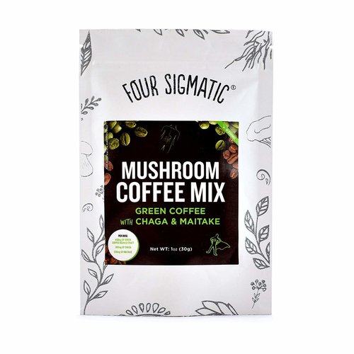 FOUR SIGMATIC Four Sigmatic Mushroom Green Coffee, Chaga & Maitake, 1oz Instant FOUR SIGMATIC Four Sigmatic Mushroom Green Coffee, Chaga & Maitake, 1oz Instant