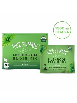 FOUR SIGMATIC Four Sigmatic Mushroom Elixir, Chaga, DEFEND, Org, 20ct