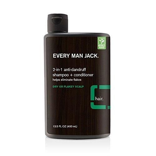 Every Man Jack Every Man Jack Shampoo & Conditioner, 2-in-1 Anti-Dandruff, 13.5oz. Every Man Jack Every Man Jack Shampoo & Conditioner, 2-in-1 Anti-Dandruff, 13.5oz.