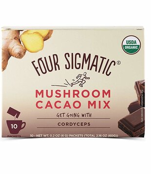 Four Sig Mush Cacao Mix, Cordyceps, BOOST, 10ct.