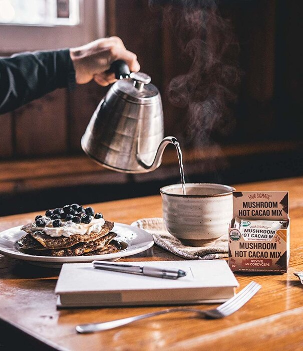 FOUR SIGMATIC Four Sig Mush Cacao Mix, Cordyceps, BOOST, 10ct.