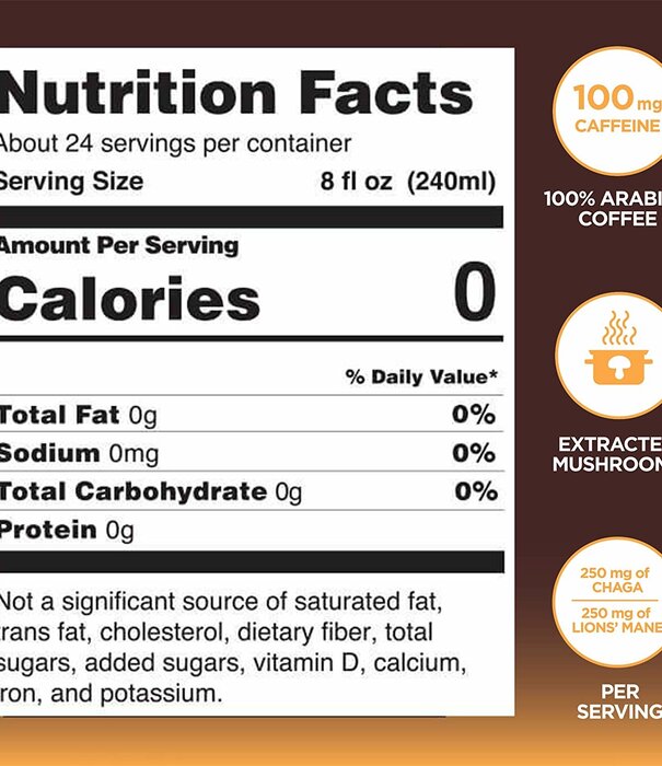 FOUR SIGMATIC Four Sigmatic Mushroom Coffee, THINK, Lion's Mane, Ground, 12oz.