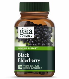 Gaia Black Elderberry, 60cp