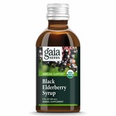 Gaia Black Elderberry Extra Strength Syrup, 3oz.