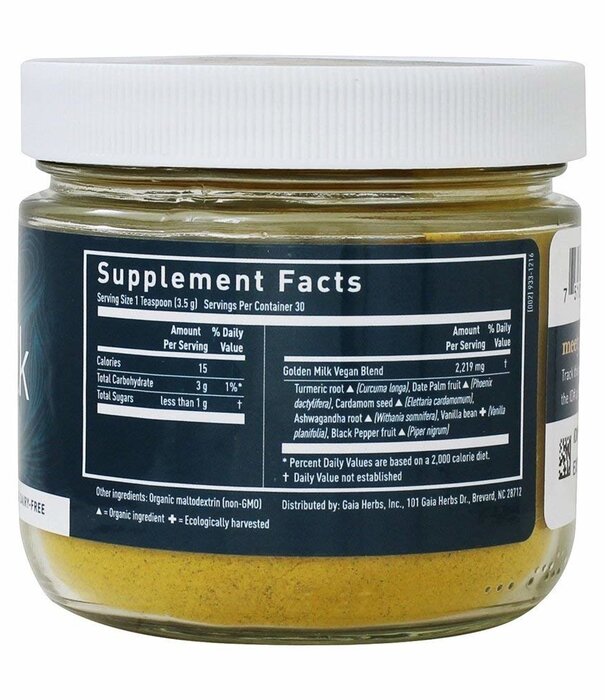 GAIA HERBS Gaia Golden Milk, 4.3oz.