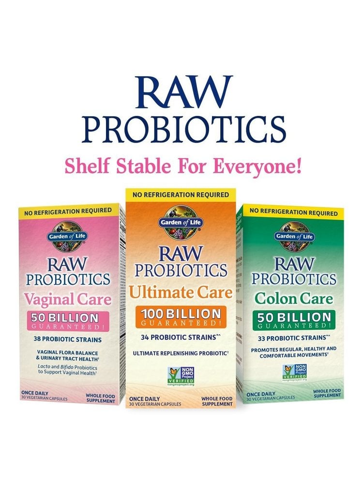 Gol Raw Probiotics Ultimate Care Ss 30ct Nuts N Berries