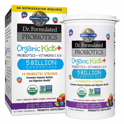 Garden of Life GoL Dr. Formulated Probiotics Organic Kids,Berry, SS, 30ch Garden of Life GoL Dr. Formulated Probiotics Organic Kids,Berry, SS, 30ch