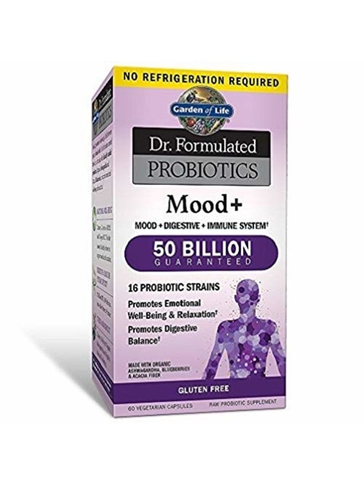 GoL Dr. Formulated Probiotics Mood+, SS, 60cp Nuts 'n