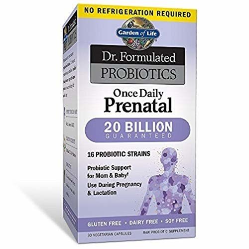 Garden of Life GoL Dr. Formulated Probiotics Prenatal, SS, 30cp Garden of Life GoL Dr. Formulated Probiotics Prenatal, SS, 30cp