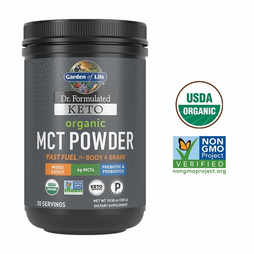 Garden of Life GoL Dr. Formulated Keto Organic MCT Powder, 10.58oz. Garden of Life GoL Dr. Formulated Keto Organic MCT Powder, 10.58oz.