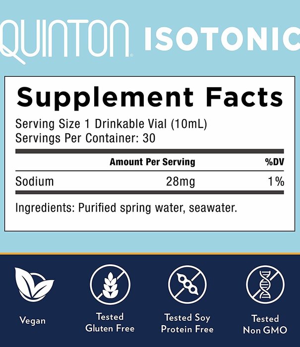 Quinton Quinton Isotonic, 30 vials