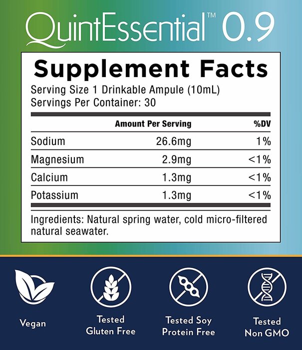 Quinton Quinton Quintessential 0.9, 30 vials