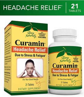 Terry Naturally Curamin Headache Relief, 21t