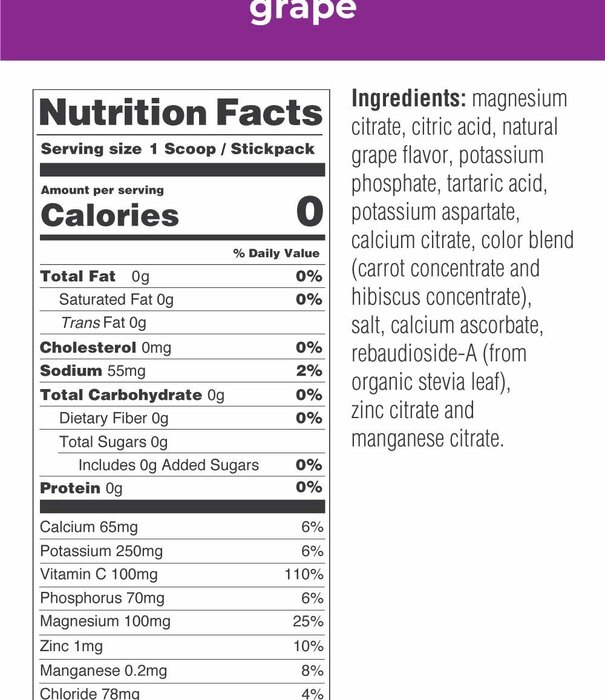 Ultima Replenisher Ultima Grape Canister, 90 servings