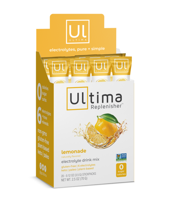 Ultima Replenisher Ultima Electrolytes, Lemonade, 20ct., 2.6oz.