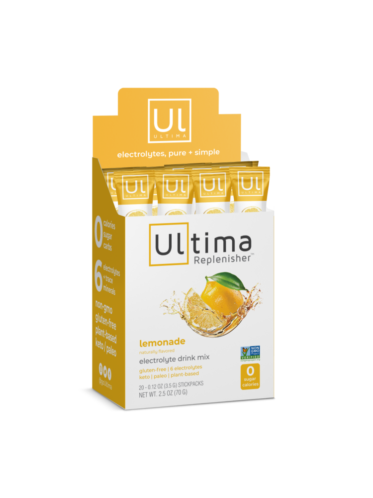 Ultima Replenisher Ultima Lemonade Box, 20 sticks