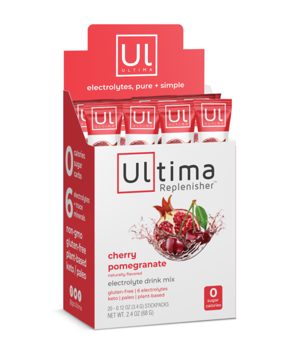 Ultima Replenisher Ultima Electrolytes, Cherry Pomegranate, 20ct., 2.5oz.