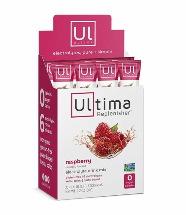 Ultima Replenisher Ultima Raspberry Box, 20 sticks