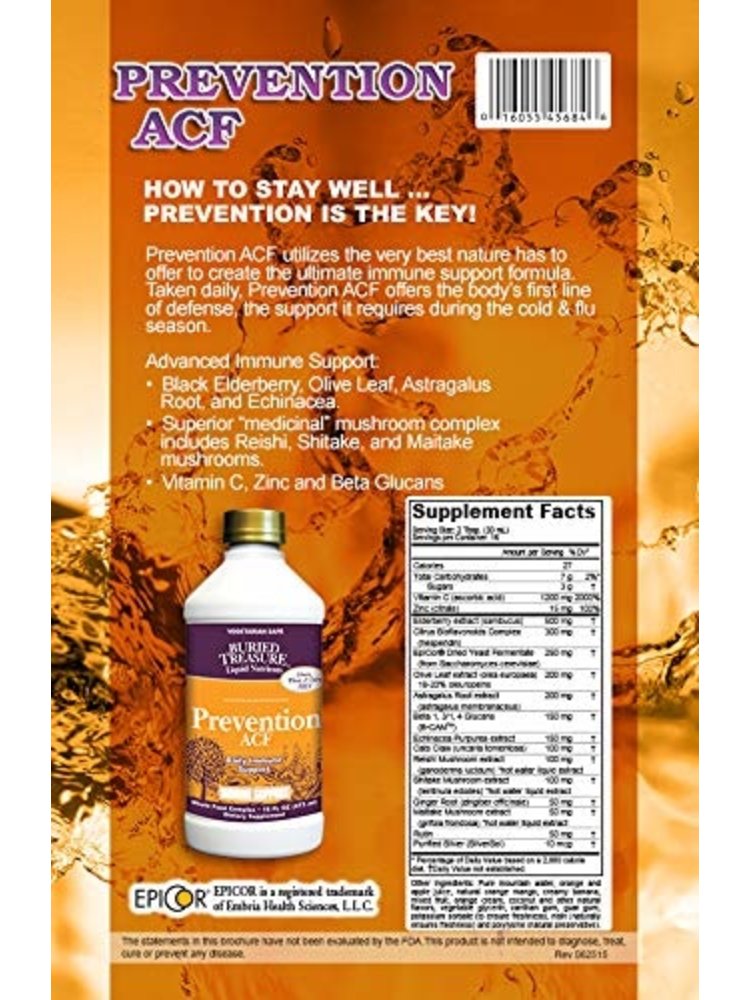 BURIED TREASURE Buried Treasure Daily Adult Immune Wellness, 16oz.