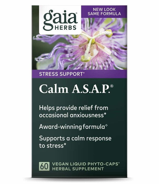 GAIA HERBS Gaia Calm ASAP, 60ct