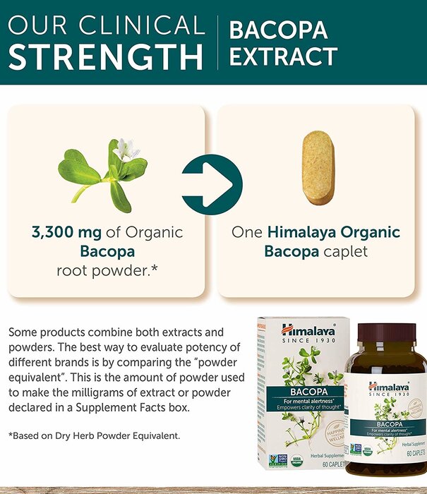 Himalaya Himalaya Bacopa, 60cp