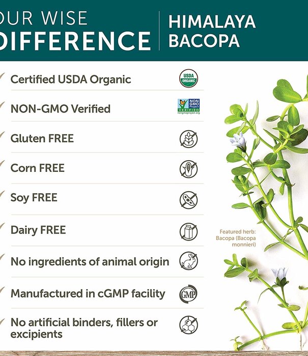 Himalaya Himalaya Bacopa, 60cp