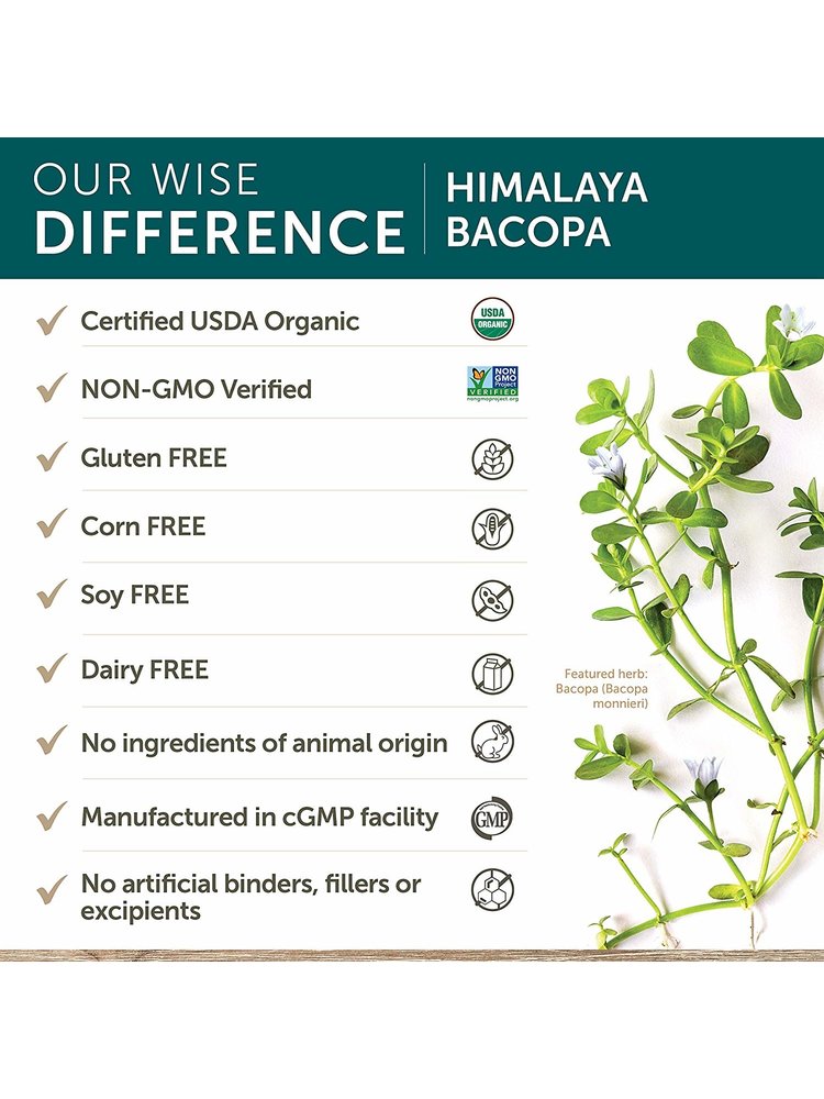 Himalaya Himalaya Bacopa, 60cp - b