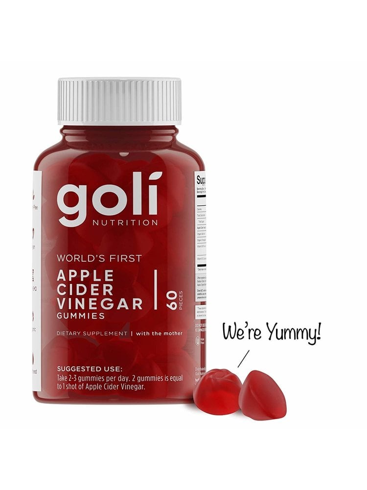 Goli Goli Nutrition Apple Cider Vinegar Gummies, 60ct.