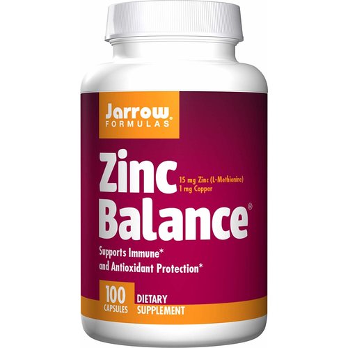 Jarrow Zinc Balance 15mg, 100cp. Jarrow Zinc Balance 15mg, 100cp.