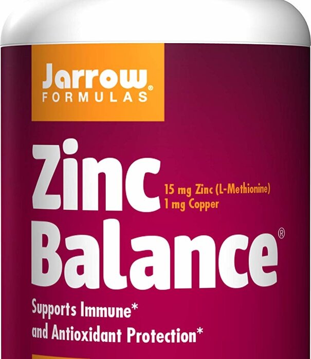Jarrow Zinc Balance 15mg, 100cp.