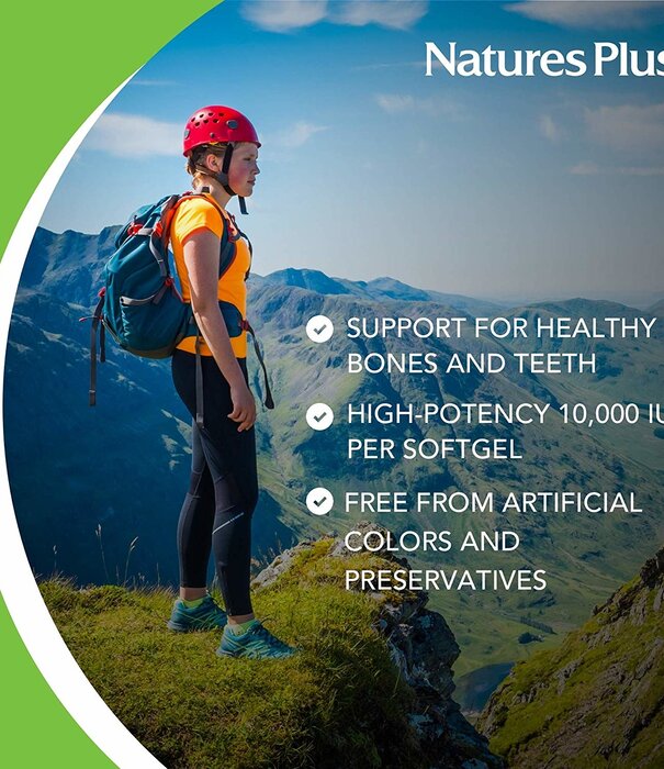 NATURE'S PLUS Nature's Plus Vitamin D3 10,000IU, 60sg.
