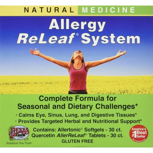 Herbs Etc. Herbs Etc Allergy ReLeaf System, 2 Bottles, 60+60sg