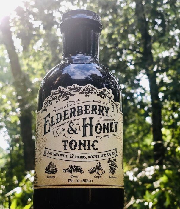 Roots & Leaves Roots and Leaves Elderberry & Honey Tonic, 17oz.