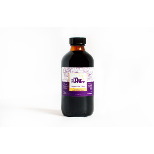 Sweet Efflorescence LLC Sweet Efflorescence Elderberry Syrup, 8oz. Sweet Efflorescence LLC Sweet Efflorescence Elderberry Syrup, 8oz.
