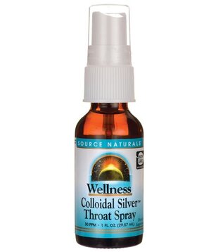 Source Naturals Colloidal Silver Throat Spray 30ppm, 1oz.