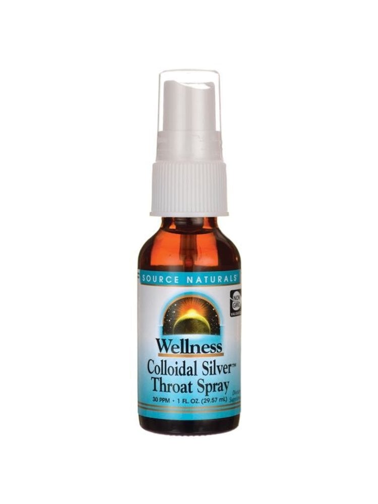 Source Naturals Colloidal Silver Throat Spray 30ppm, 1oz.