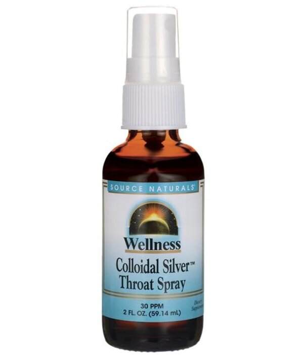 Source Naturals Wellness Colloidal Silver 30ppm, 2oz.