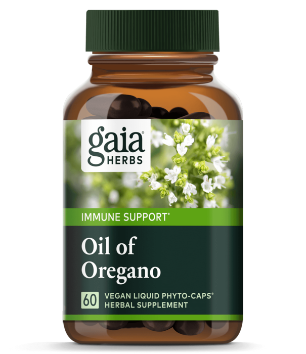 GAIA HERBS Gaia Oil of Oregano, 60cp