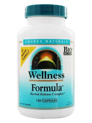 Source Naturals Wellness Formula, 120cp