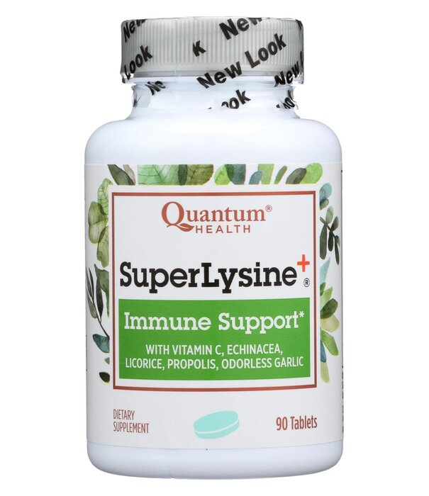 Quantum Health Super Lysine, 90t.