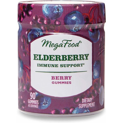 MegaFood Megafood Elderberry Immune Support Gummies, Berry, 90ct MegaFood Megafood Elderberry Immune Support Gummies, Berry, 90ct