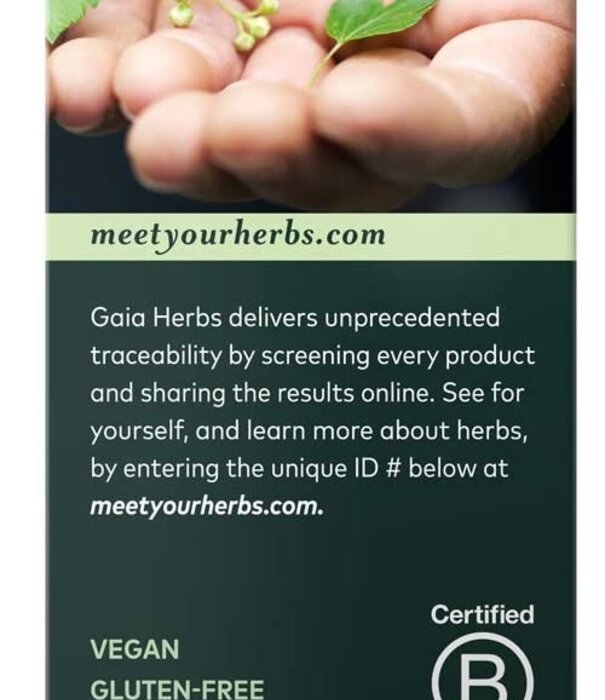 GAIA HERBS Gaia Black Elderberry Night Time Syrup, 5.4oz.